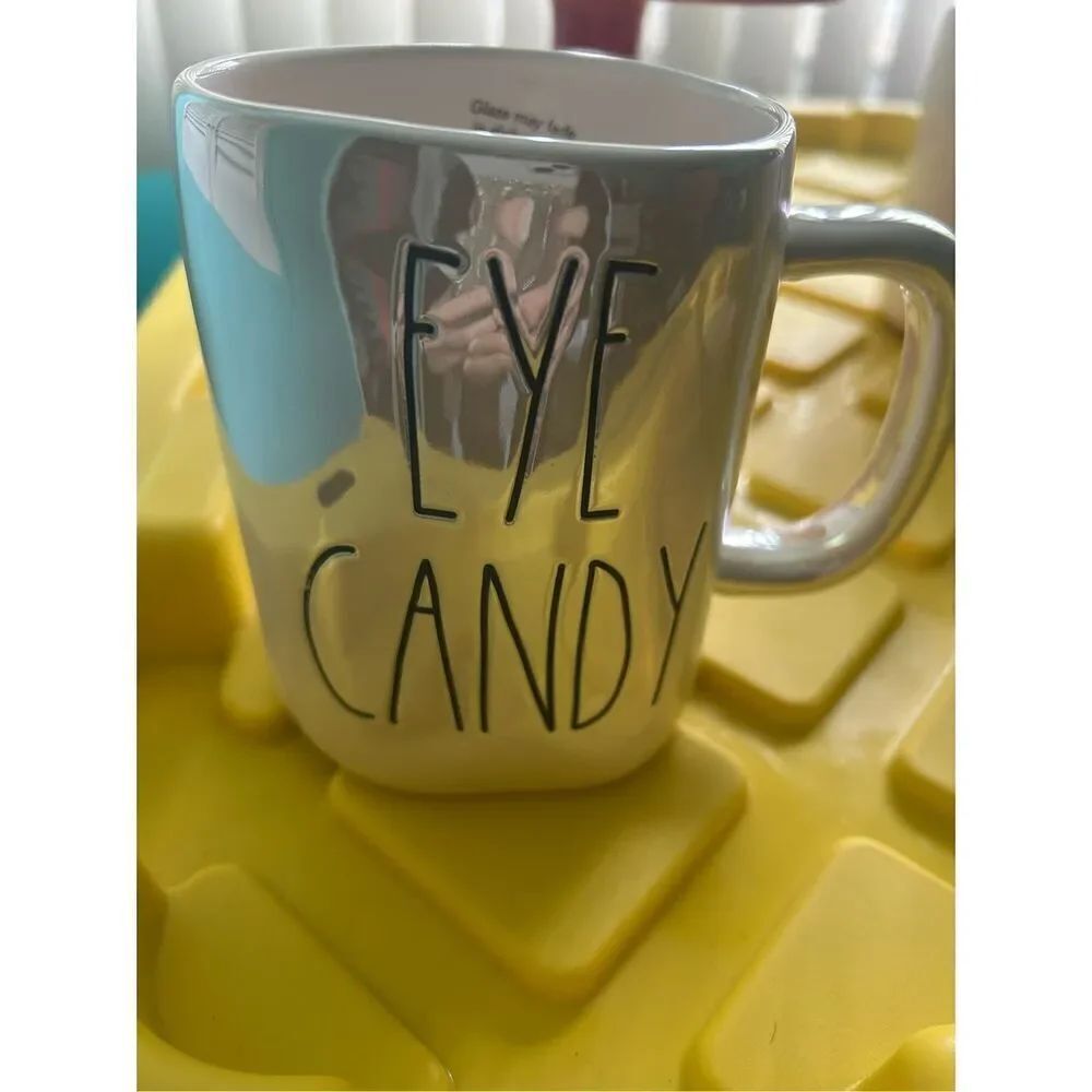 Rae DunnβEye Candy IrridescentβMug